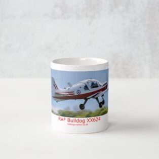 Red Dog Aviation Bulldog Mug - Take to the skies